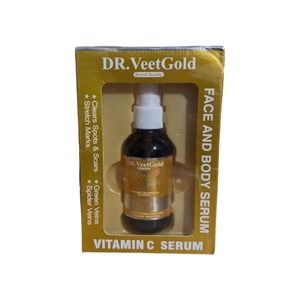 Dr veet gold vitamin c face & body serum